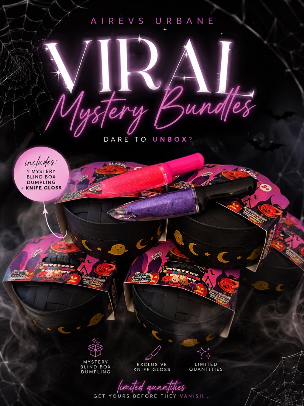 Viral Mystery Dumpling Bundles - Pink & Purple Limited Set
